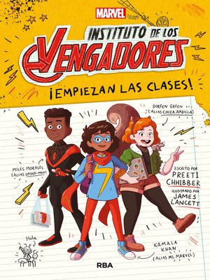 cover image of Instituto de los vengadores 1--¡Empiezan las clases!